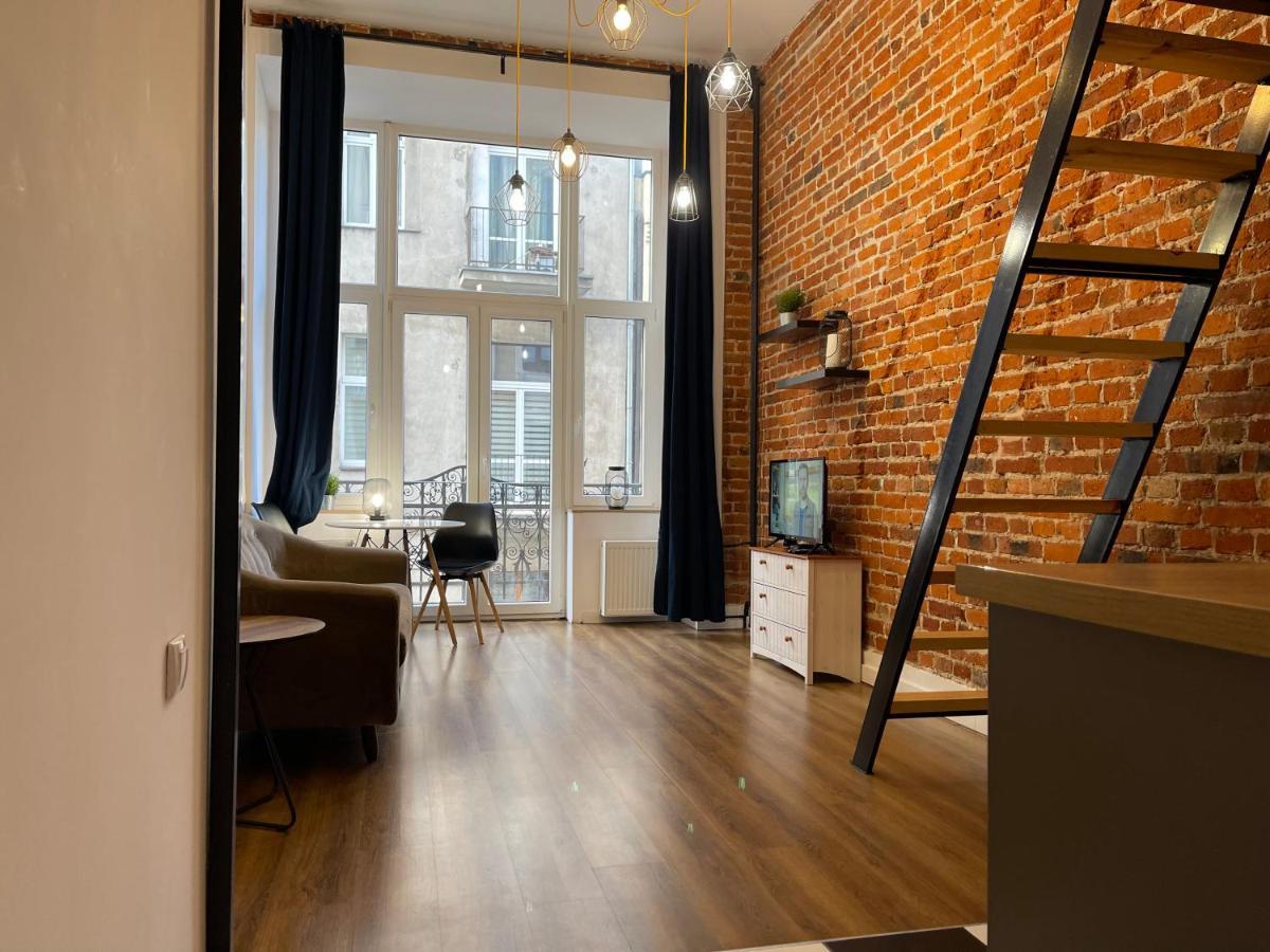 Urokliwy Loft W Ncl Kamienica Vabank Nr 18 Apartment Lodz  Exterior photo